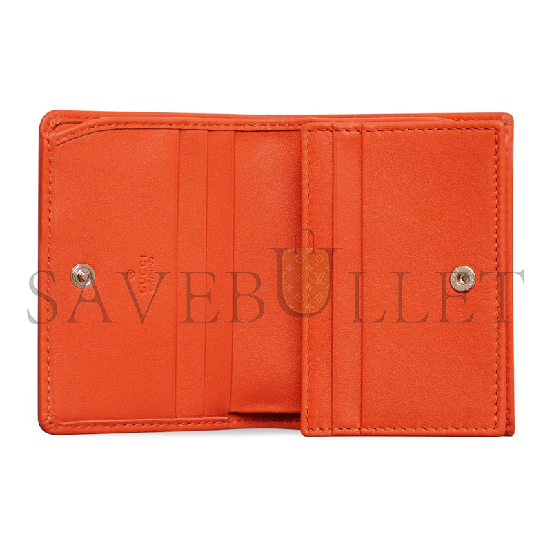 GUCCI GG EMBLEM SMALL WALLET 820692 (11*8.5*3cm) GUCCI GG EMBLEM SMALL WALLET 820692 (11*8.5*3cm)